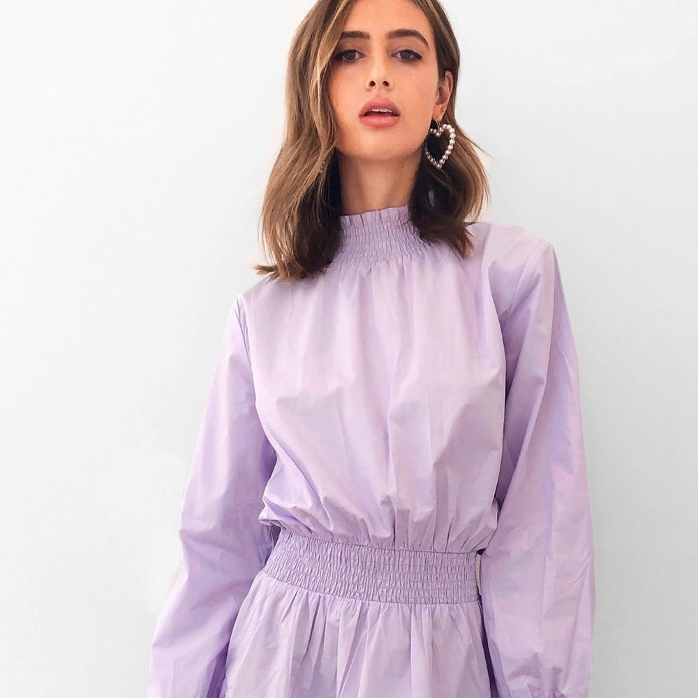 Nasty Gal High Neck mini dress